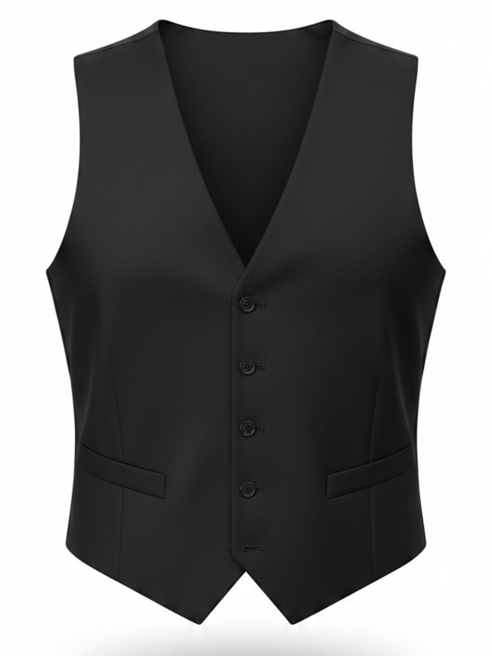 Tommy Hillfigure Classic Black Men's Dress Vest